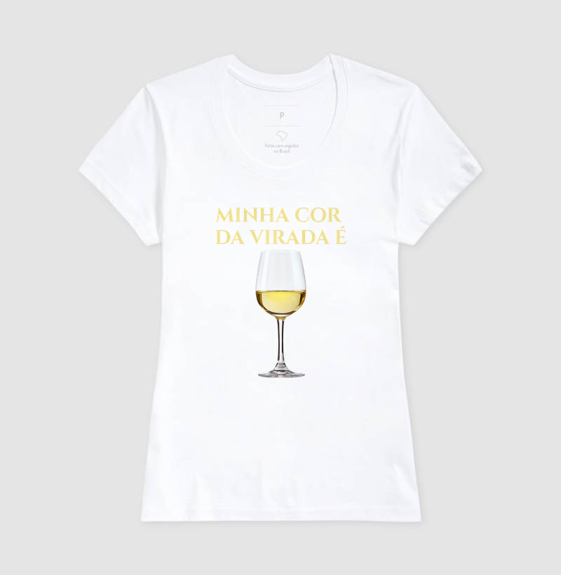 Camiseta Cor da Virada - Branco - Imagem 5