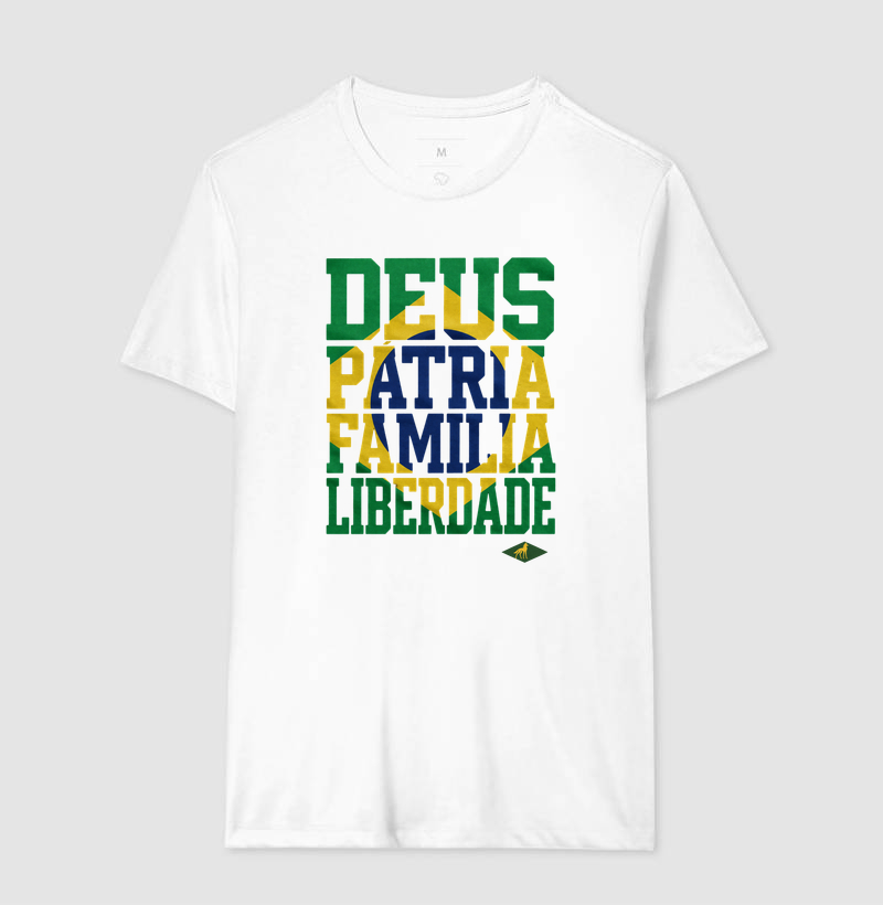 Camiseta Deus Pátria Família Liberdade — Filhos da Pátria - Imagem 4