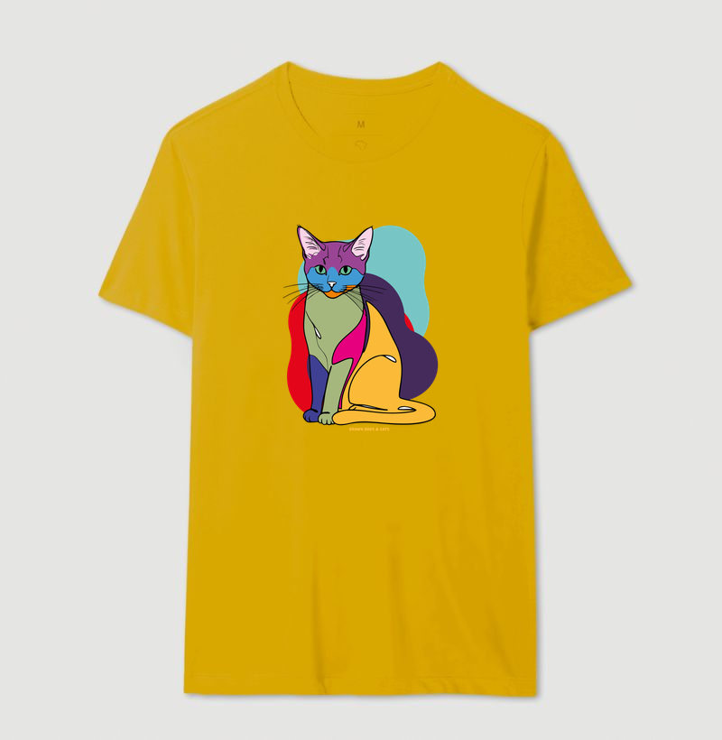 Gato e fundo coloridos - Imagem 15
