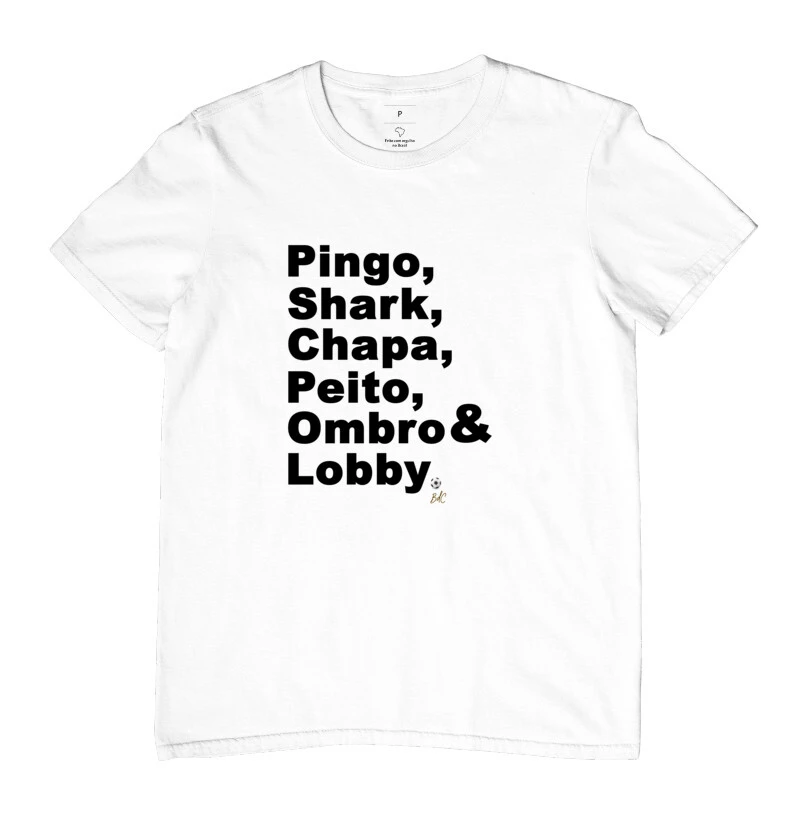 Pingo Shark Chapa Peito Ombro Lobby Futevôlei - Imagem 4