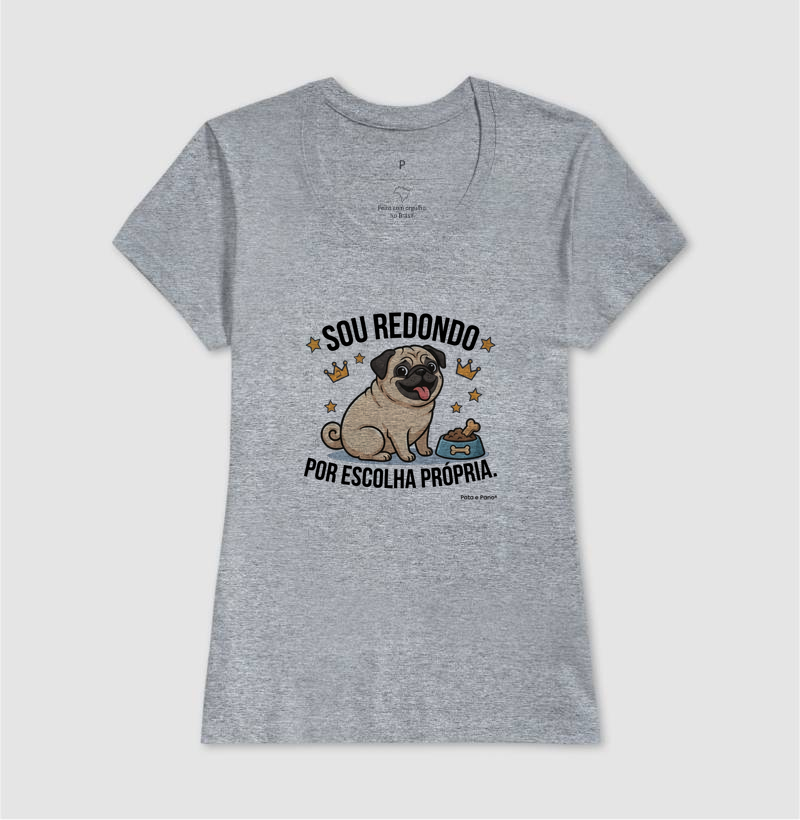 CAMISETA PUG REDONDO - Imagem 9