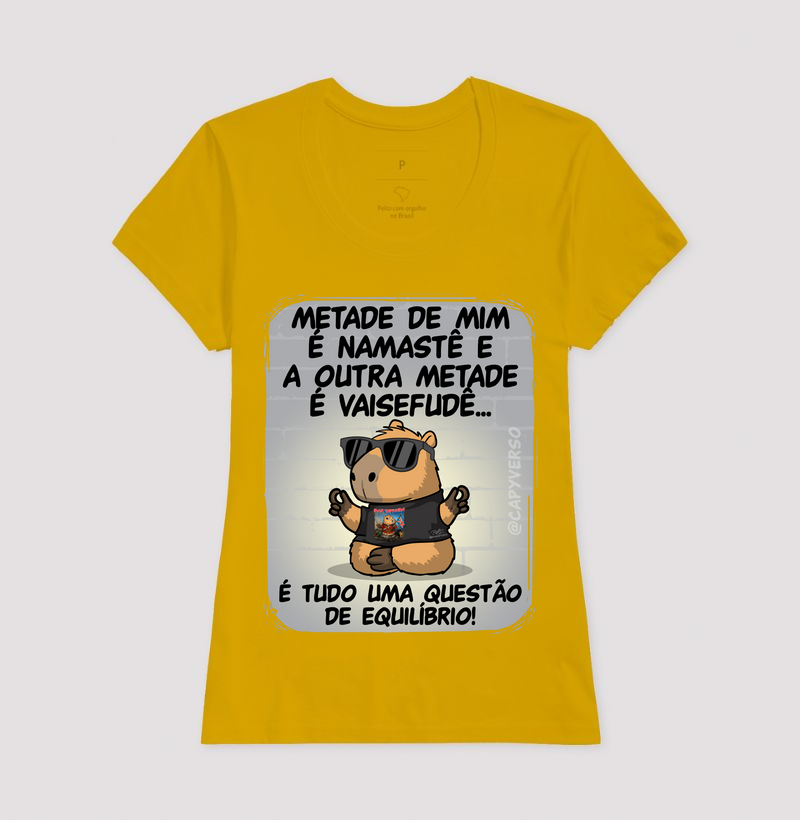 Camiseta Capivara Namastê - Imagem 15