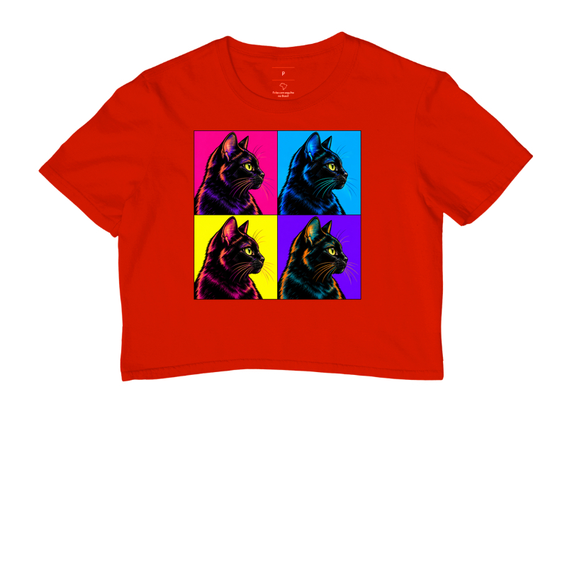 Gato Preto Pop Art - Imagem 7