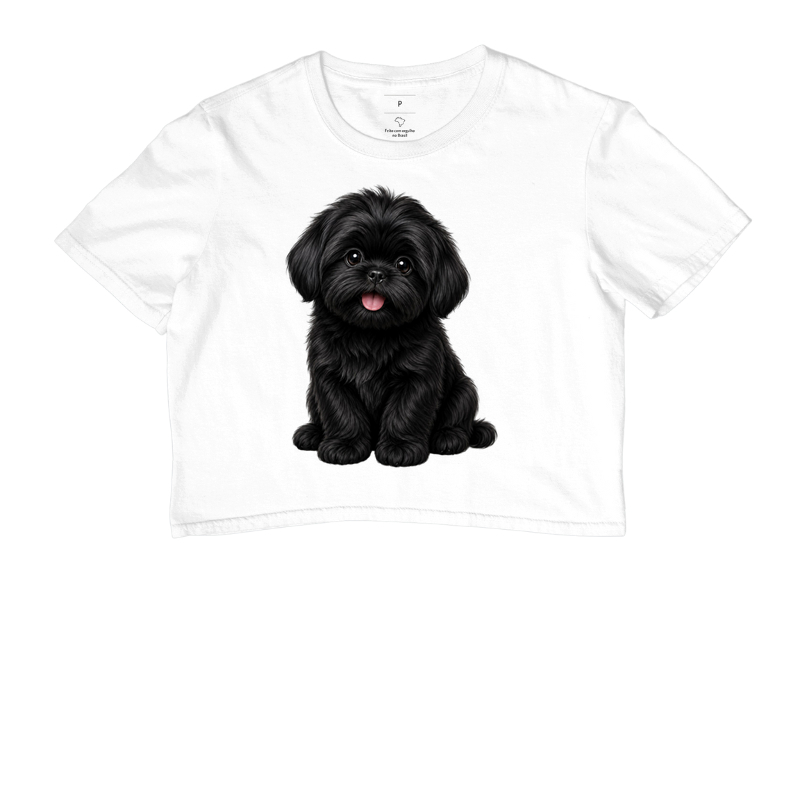 Shih Tzu Preto - Desenho Animado - Imagem 3