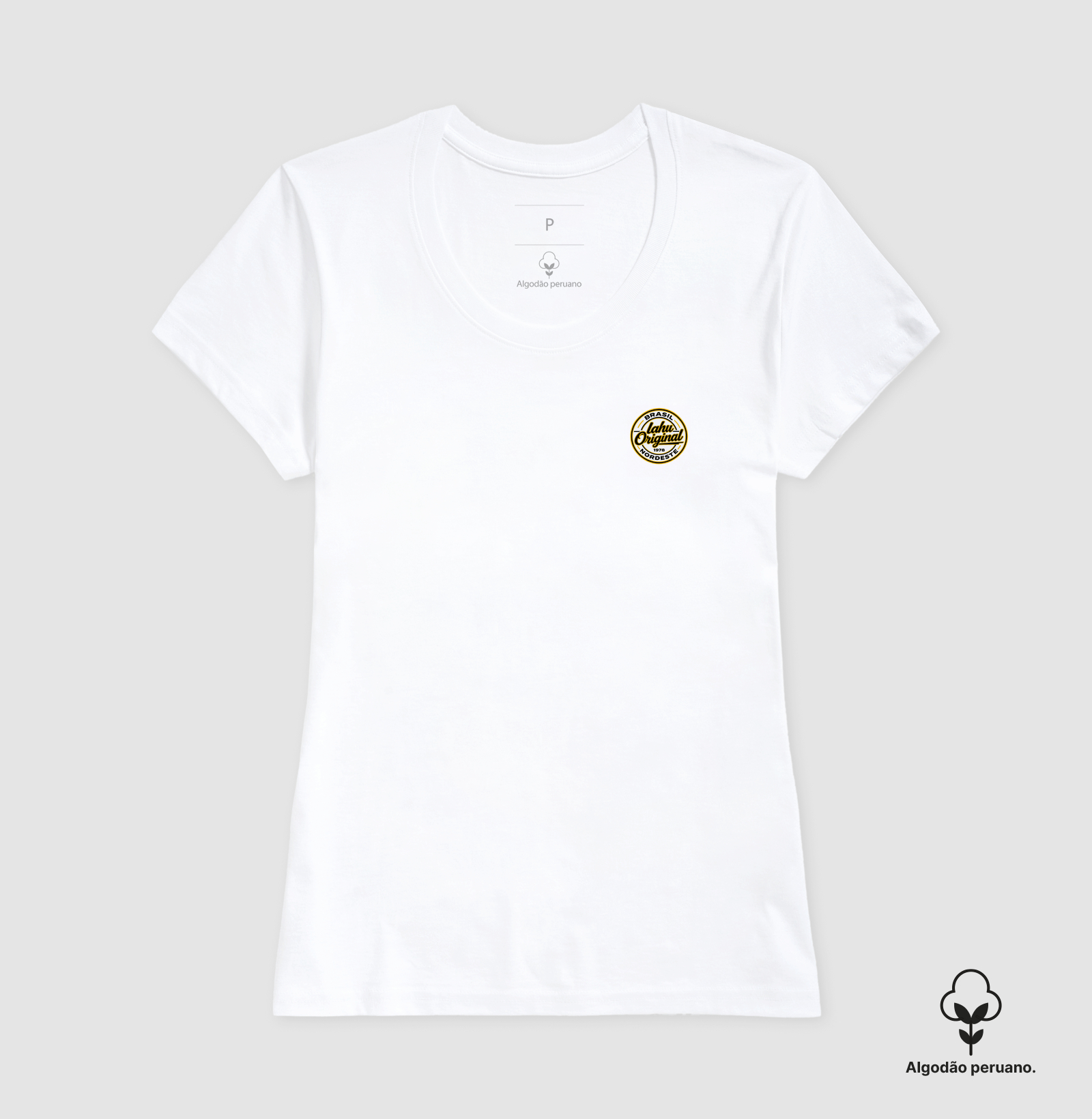 Feito para durar e se destacar:  Designer clássico - formato de brasão circular, linhas marcantes, letras com personalidade, cores ouro e preto que transmitem nobreza e solidez. - Imagem 6