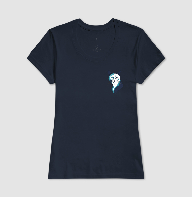 Gata Azul Minimalista - Imagem 10