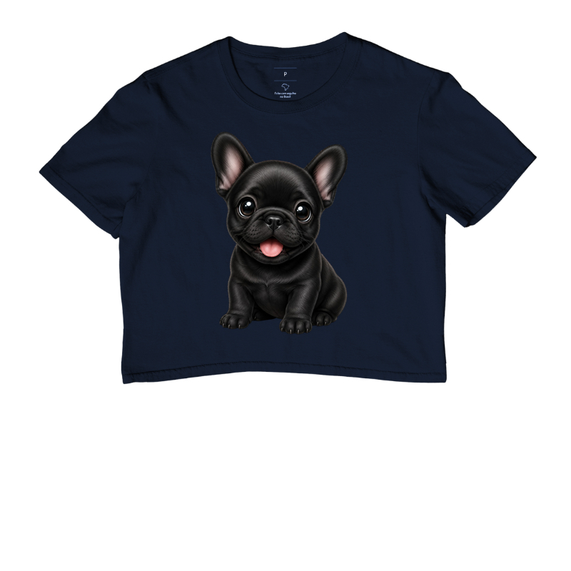 Bulldog (Buldogue) Francês Preto - Desenho Animado - Imagem 4