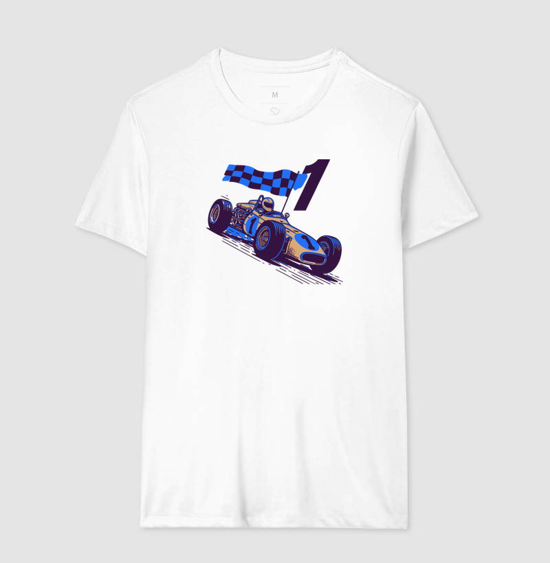 Camiseta fórmula 1 anos 50. - Imagem 3