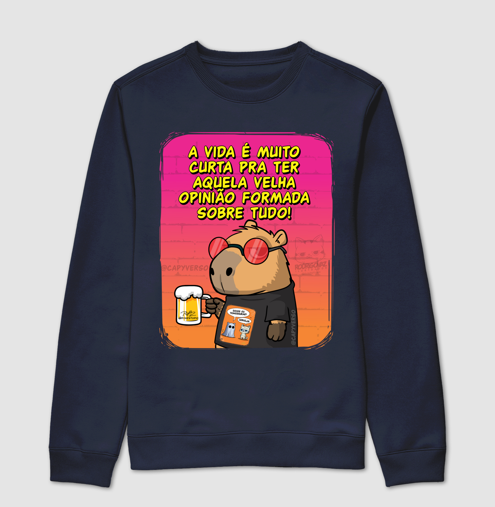 Camiseta Capivara Opinião - Imagem 5