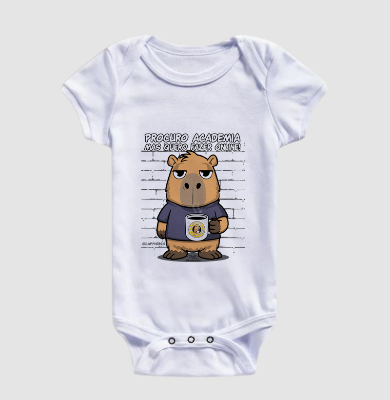 Camiseta Capivara Academia Online - Imagem 3
