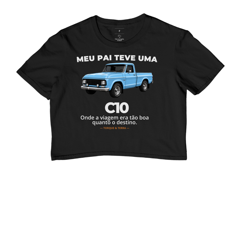 Meu pai teve uma - C10 - azul - Imagem 2