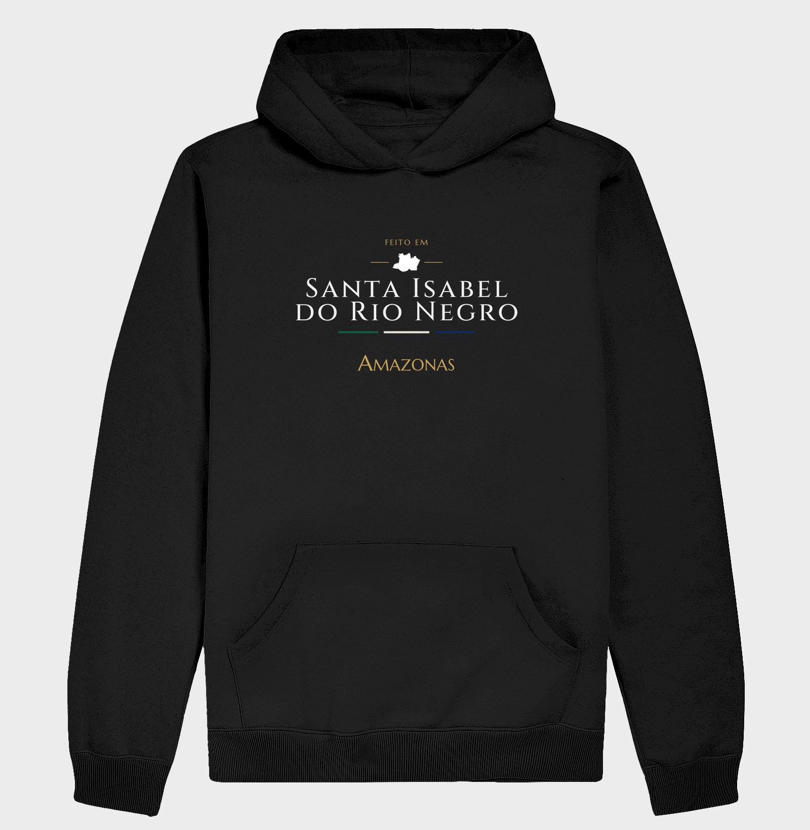 Feito em Santa Isabel do Rio Negro AM - Hoodie Moletom