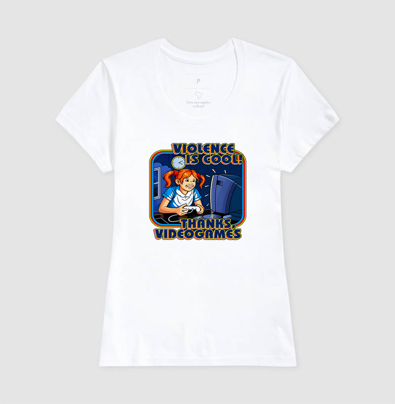 Camiseta "GTA 6 Thanks Video Games" - Imagem 5