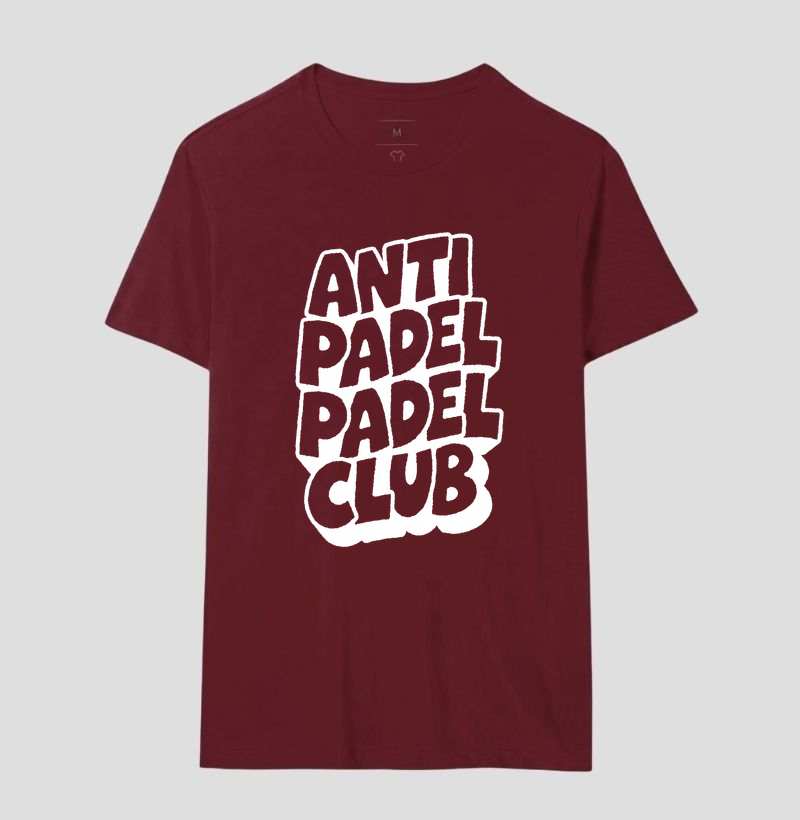 Camiseta Anti Padel Padel Club Bold - Imagem 18