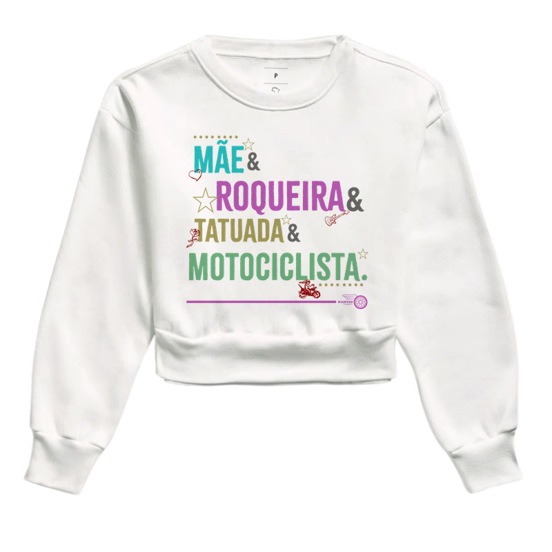 Mãe, Roqueira, Tatuada, Motociclista - Color - Imagem 4