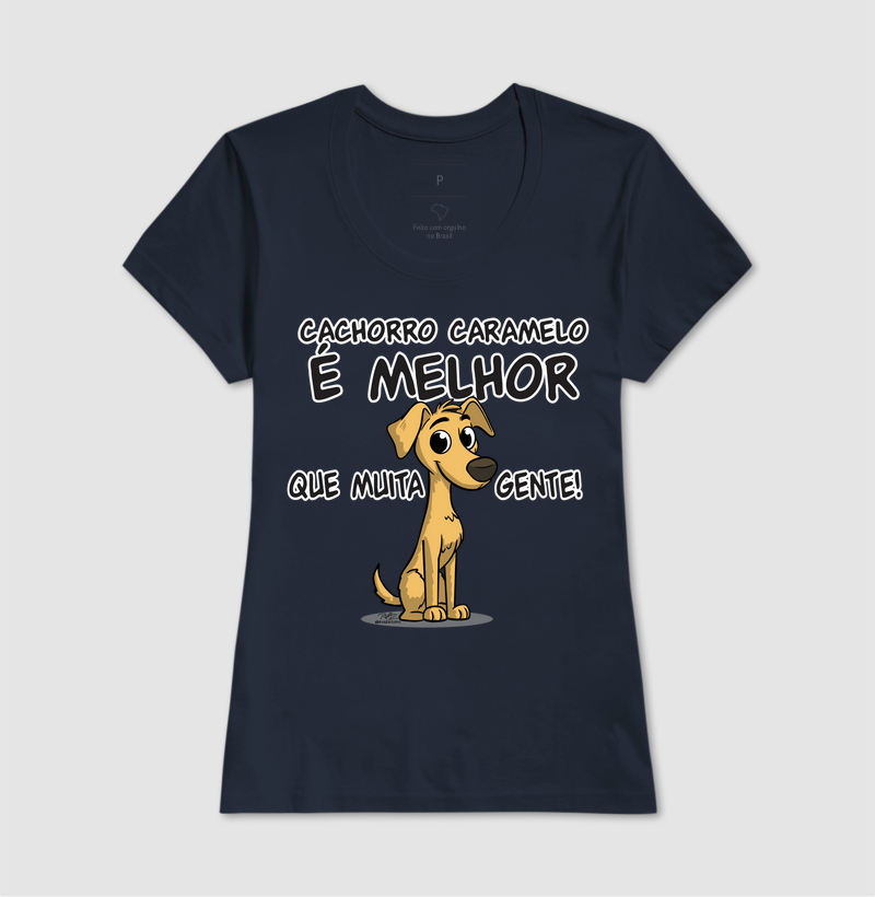 Camiseta Cachorro Caramelo - Imagem 7
