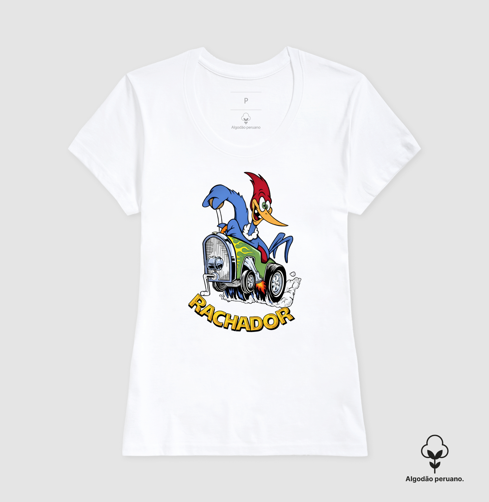 Camiseta Pica Pau Rachador - Imagem 9