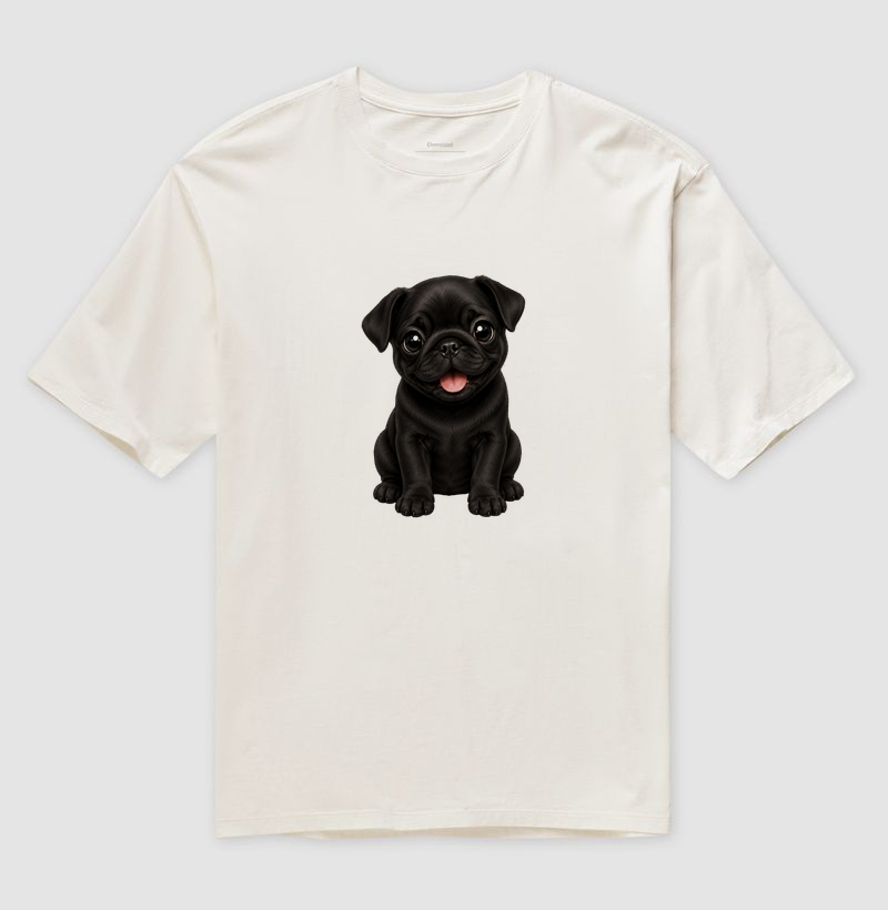 Pug Preto - Desenho Animado - Imagem 4