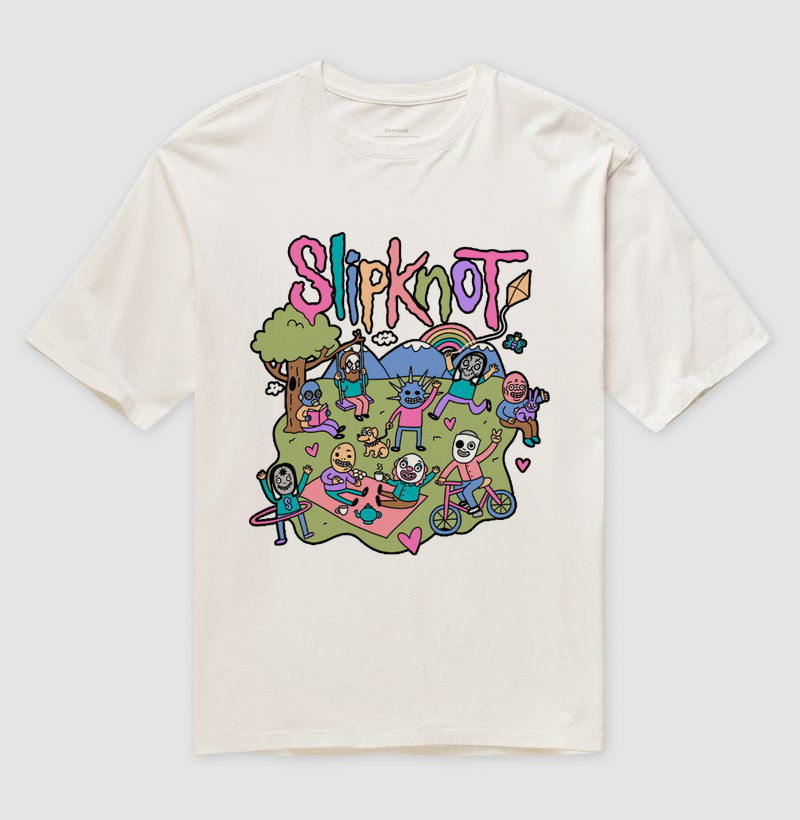 Oversized Unissex - Slipknot - Imagem 4