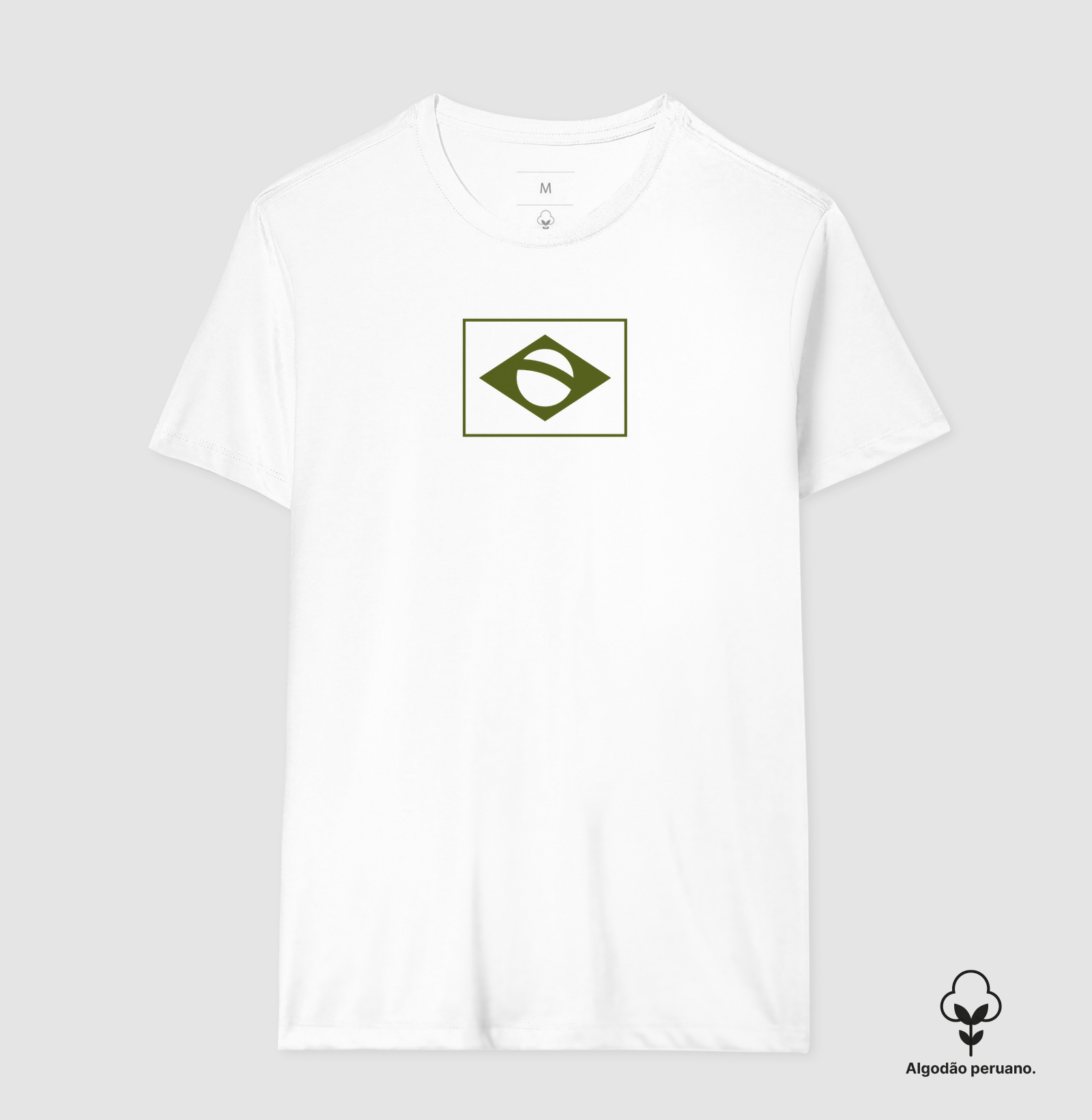 Bandeiro do Brasil (minimalista) - Imagem 2