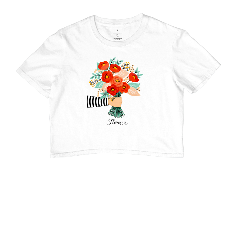 Camiseta Buquê de flores - Imagem 3