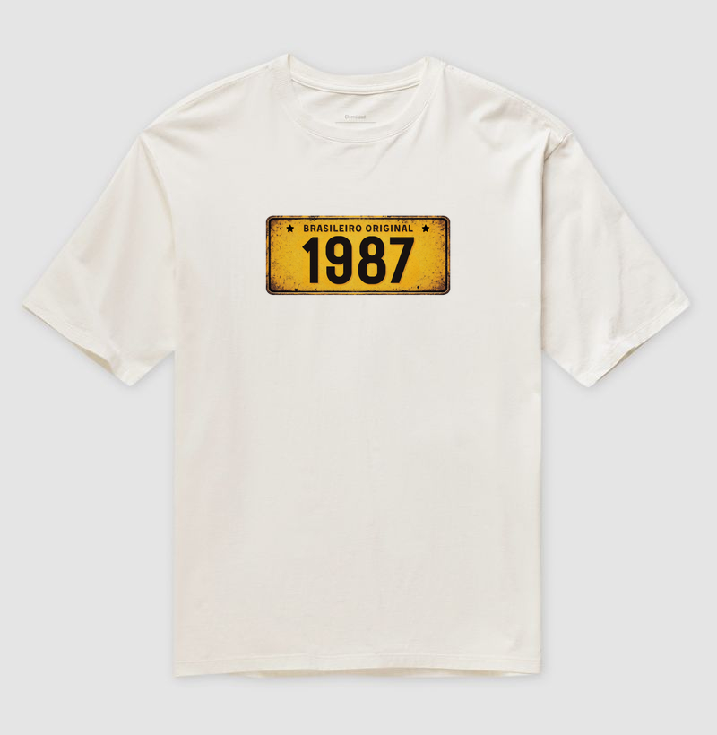 Placa Amarela 1987 - Imagem 4