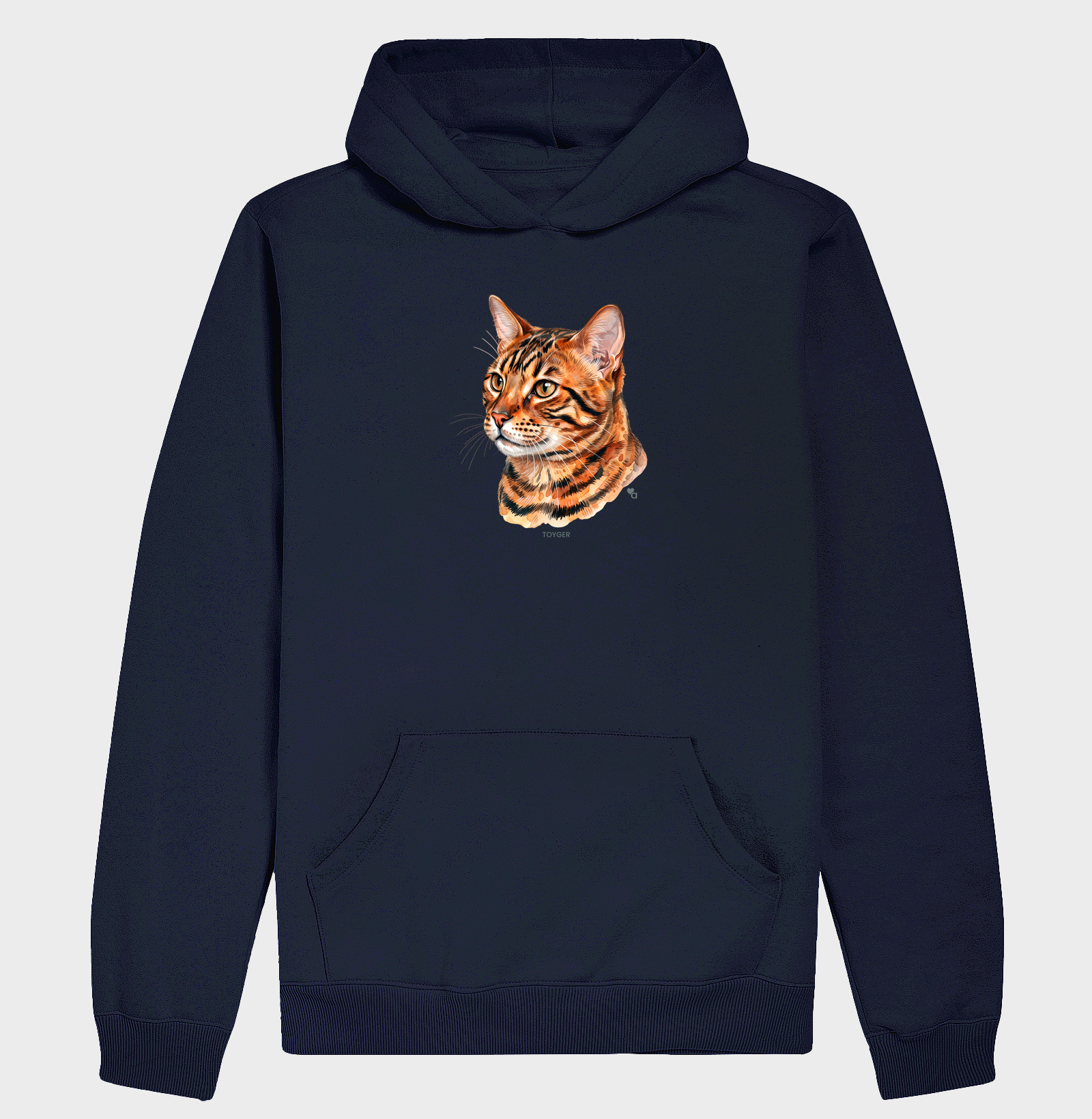 Gatos - Toyger - Moletom Hoodie - Imagem 6