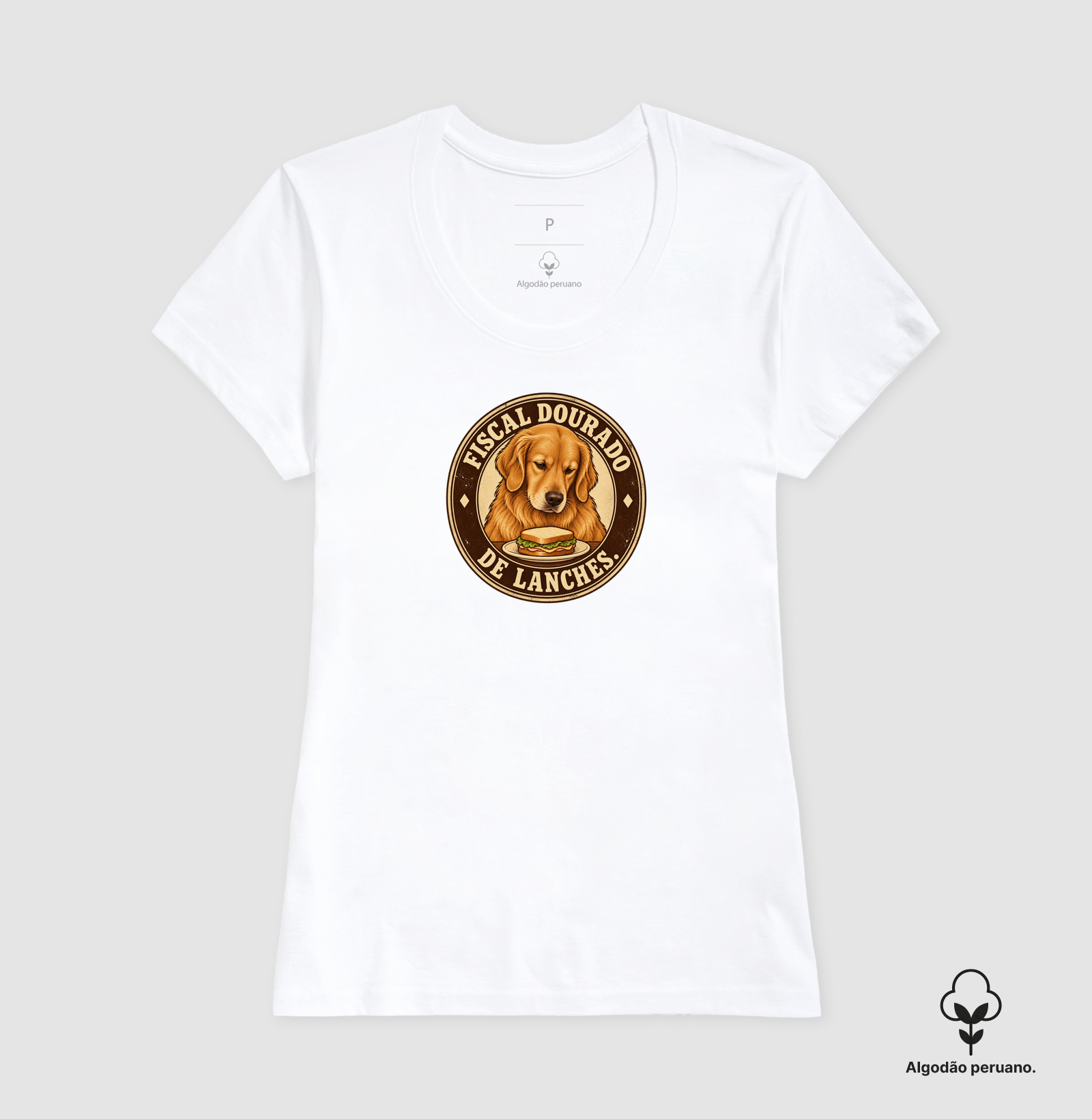 Fiscal dourado de lanches. - Imagem 9