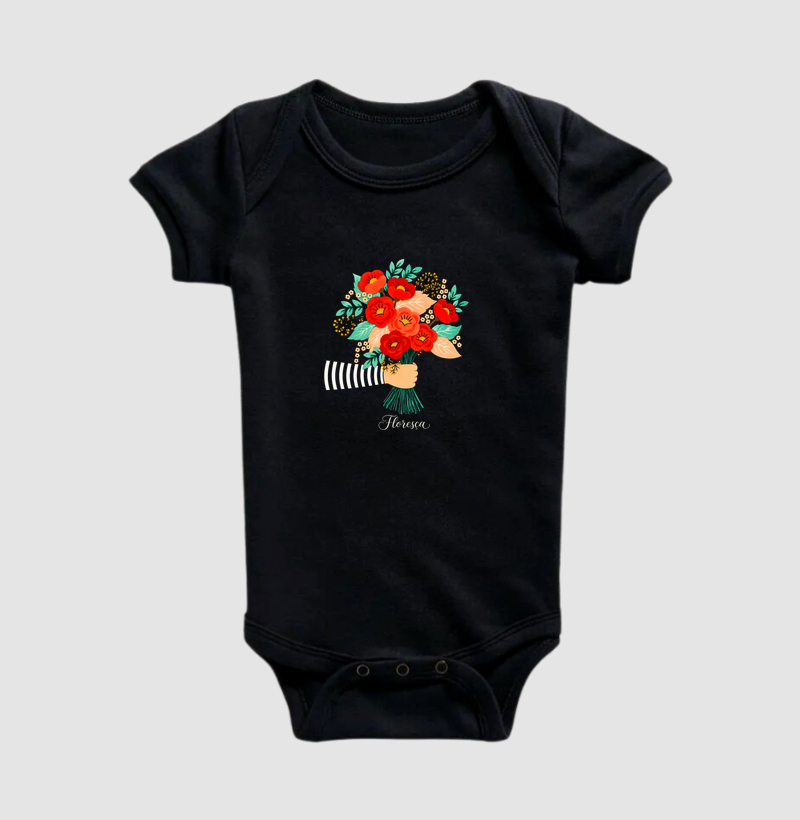 Camiseta Buquê de flores - Imagem 2