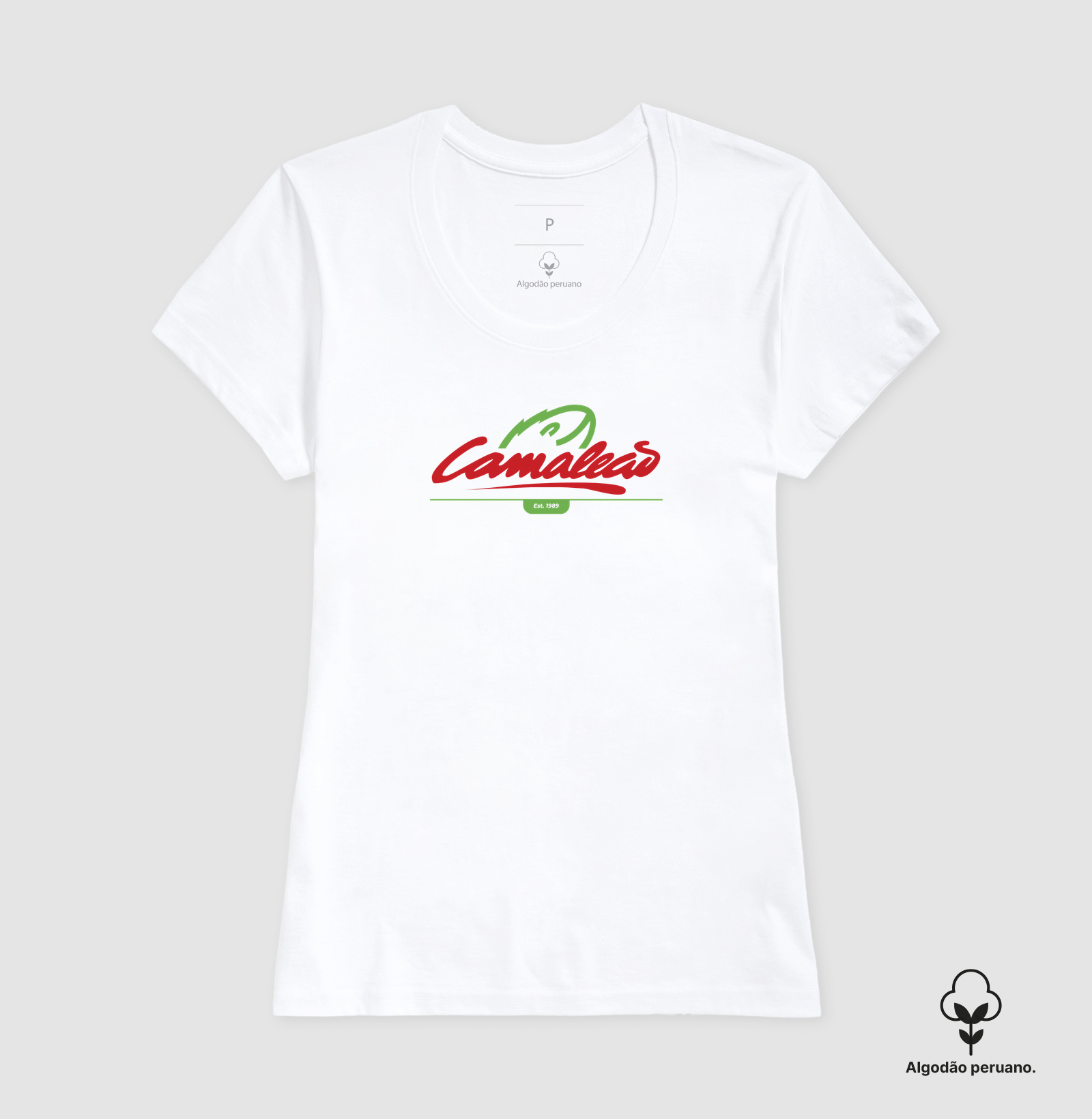 Camiseta Premium Feminina Camaleão - Marca 1989 - Imagem 3