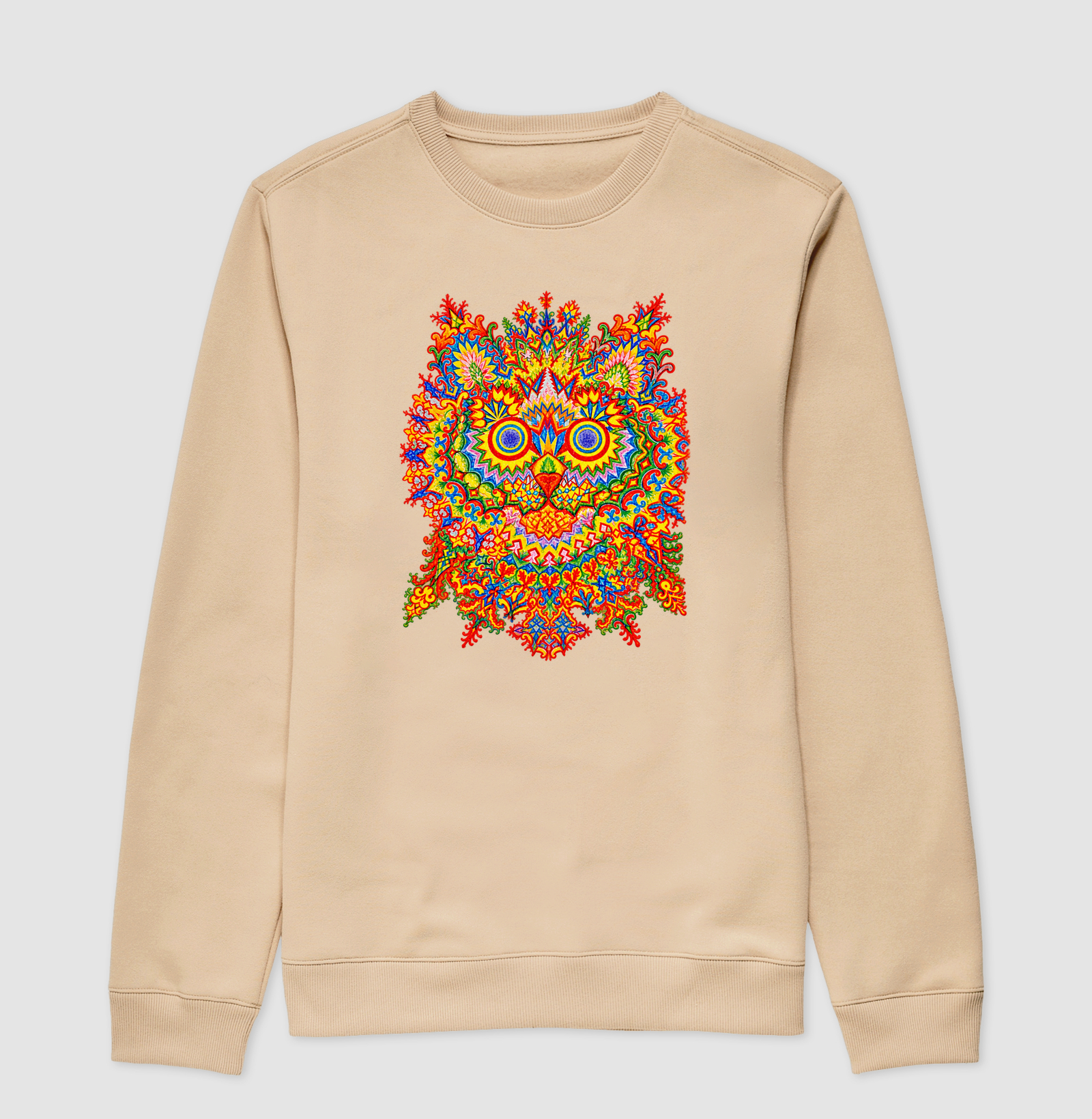 Sem Título (Psychedelic Cat) - Louis Wain - Imagem 3