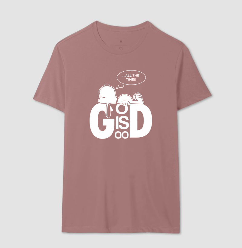 Camiseta Masculina God is Good - Imagem 5