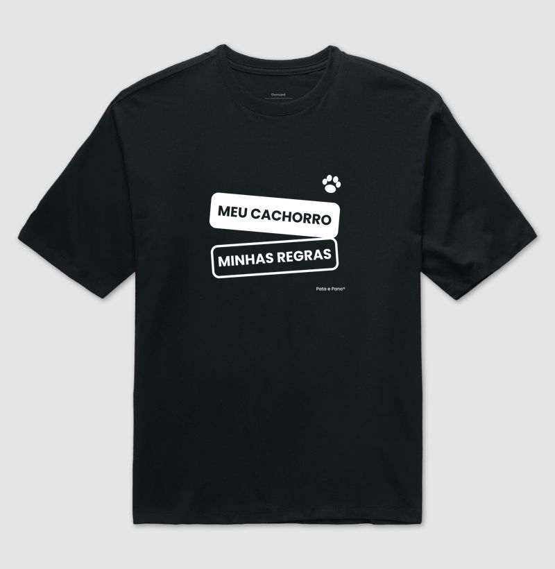 CAMISETA OVERSIZED MEU CACHORRO - Imagem 2