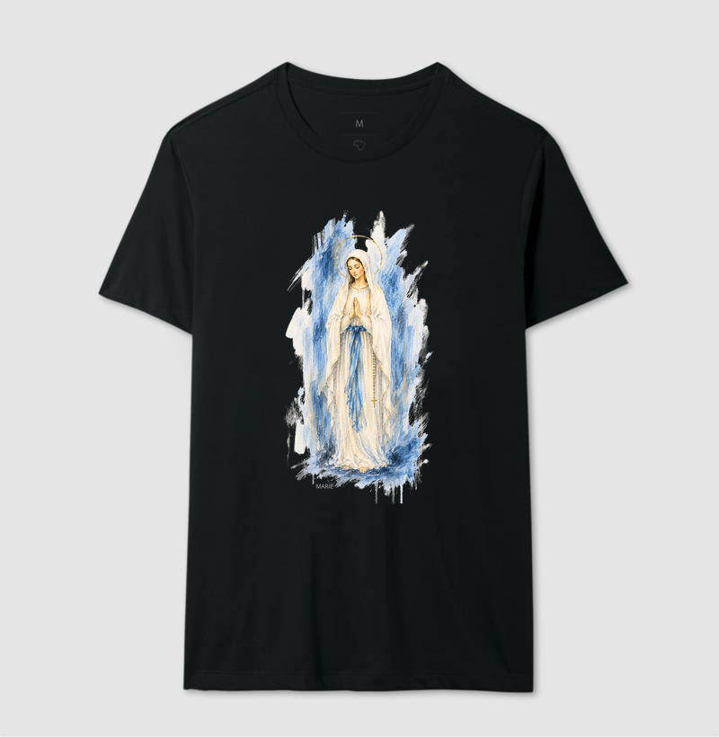 Nossa Senhora de Lourdes Pintura - Imagem 2