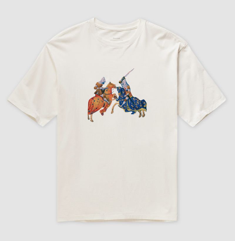Camiseta O Encontro das Lanças – Manuscrito Histoire Romaine - Imagem 5