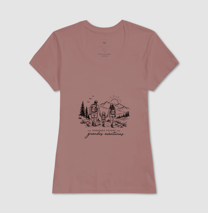Camiseta Algodão | Pequenos Passos - Grandes Aventuras - Imagem 13