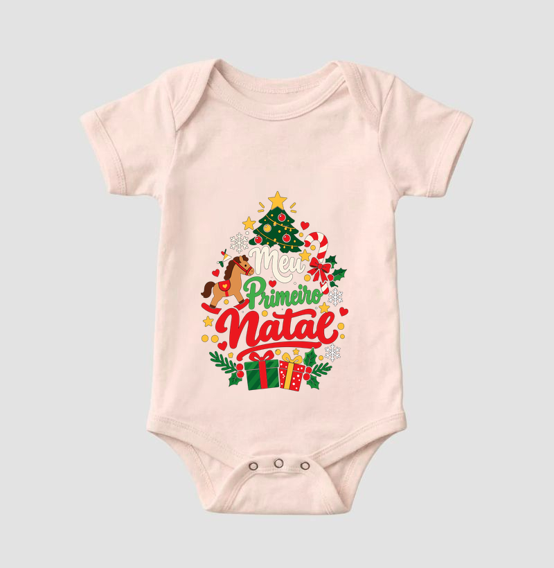 Meu Primeiro Natal – Cavalinho e Presentes - Imagem 4
