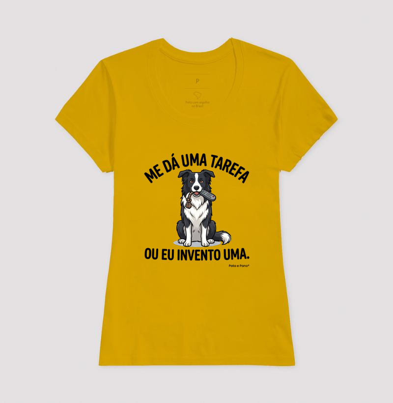CAMISETA BORDER COLLIE TAREFA - Imagem 15