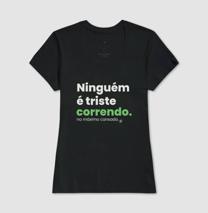 Camiseta Corrida - Ninguém É Triste Correndo - Imagem 3