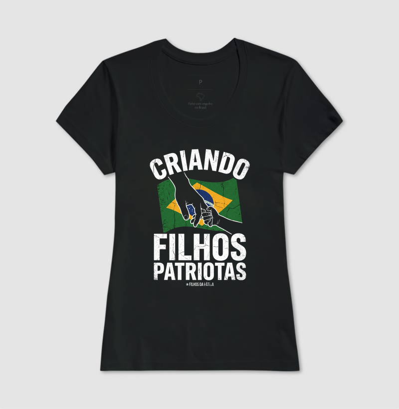 Camiseta Criando Filhos Patriotas - Imagem 4