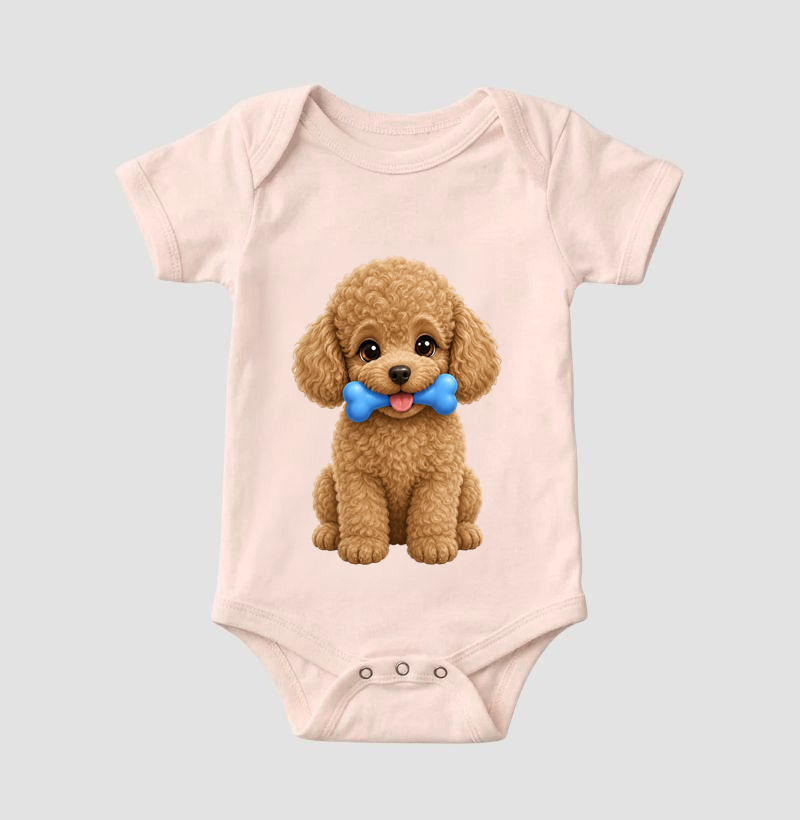 Poodle Marrom - Desenho Infantil - Imagem 5