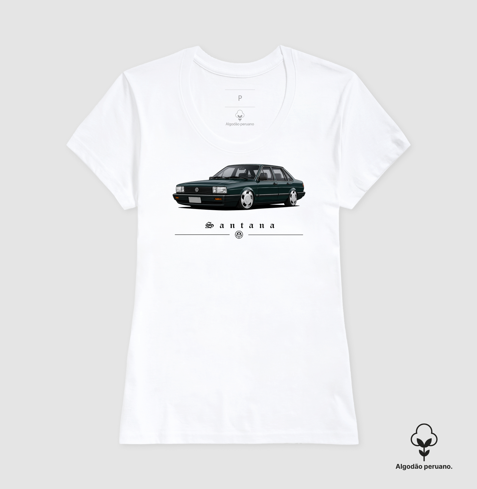 Camiseta em algodão peruano Santana - Imagem 8