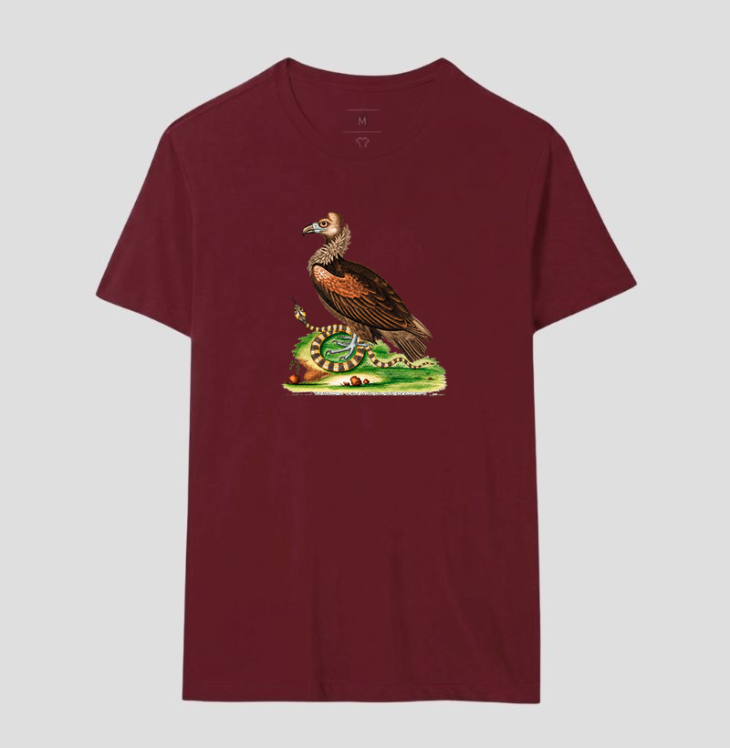 Camiseta Abutre e Serpente — História Natural do Século XVIII - Imagem 19