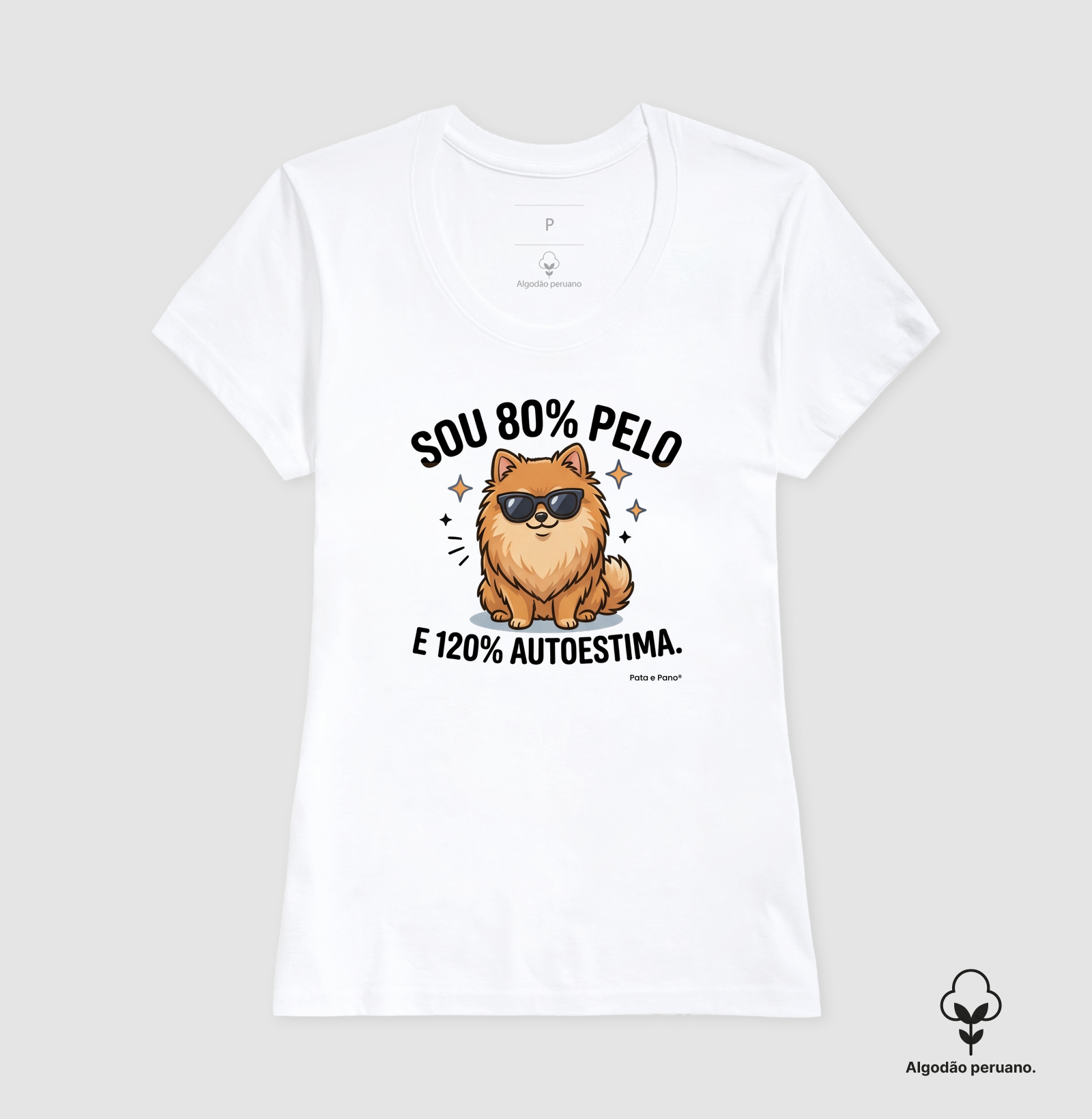 CAMISETA SPITZ ALEMÃO AUTOESTIMA - Imagem 4