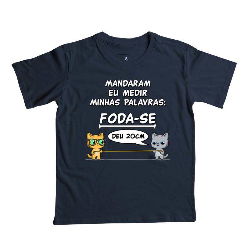 Camiseta Gato Sincero Medir Palavras - Imagem 5