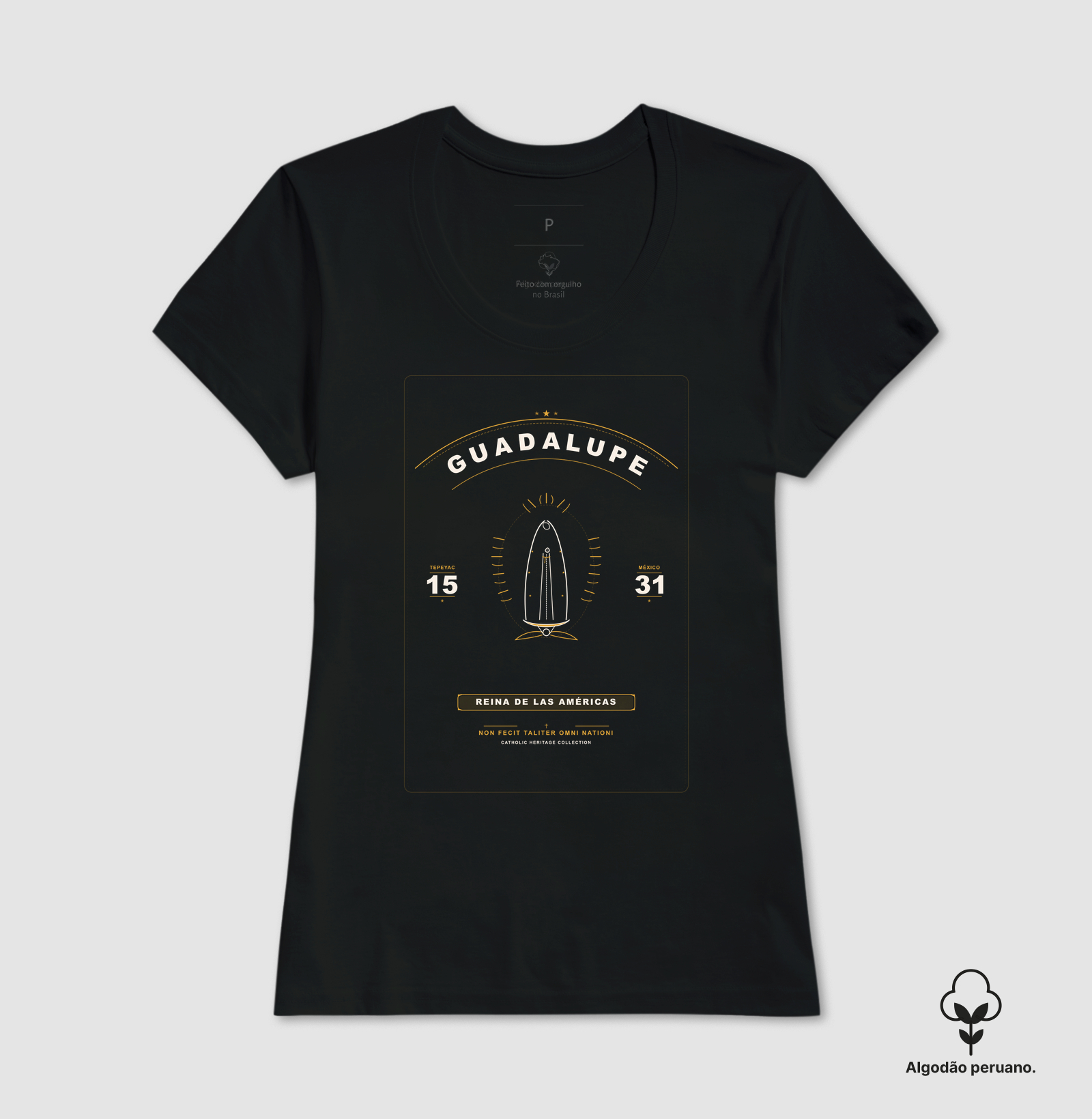 GUADALUPE (Tepeyac) [Algodão Peruano] - Imagem 4