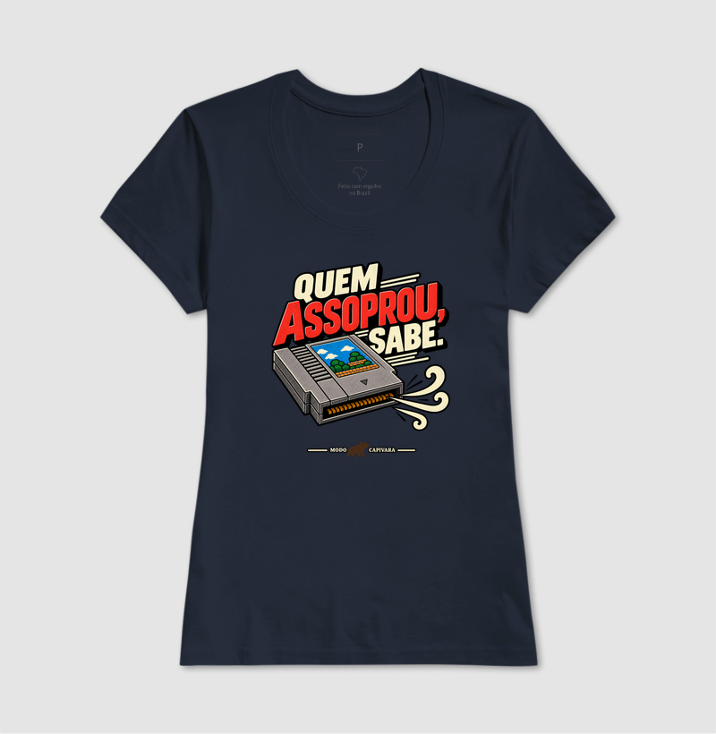 QUEM ASSOPROU SABE - Modo Capivara - Camiseta - Imagem 9