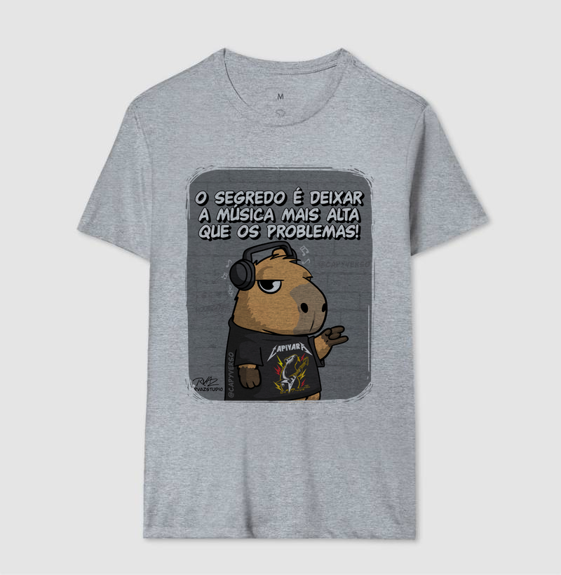 Camiseta Capivara Música - Imagem 8