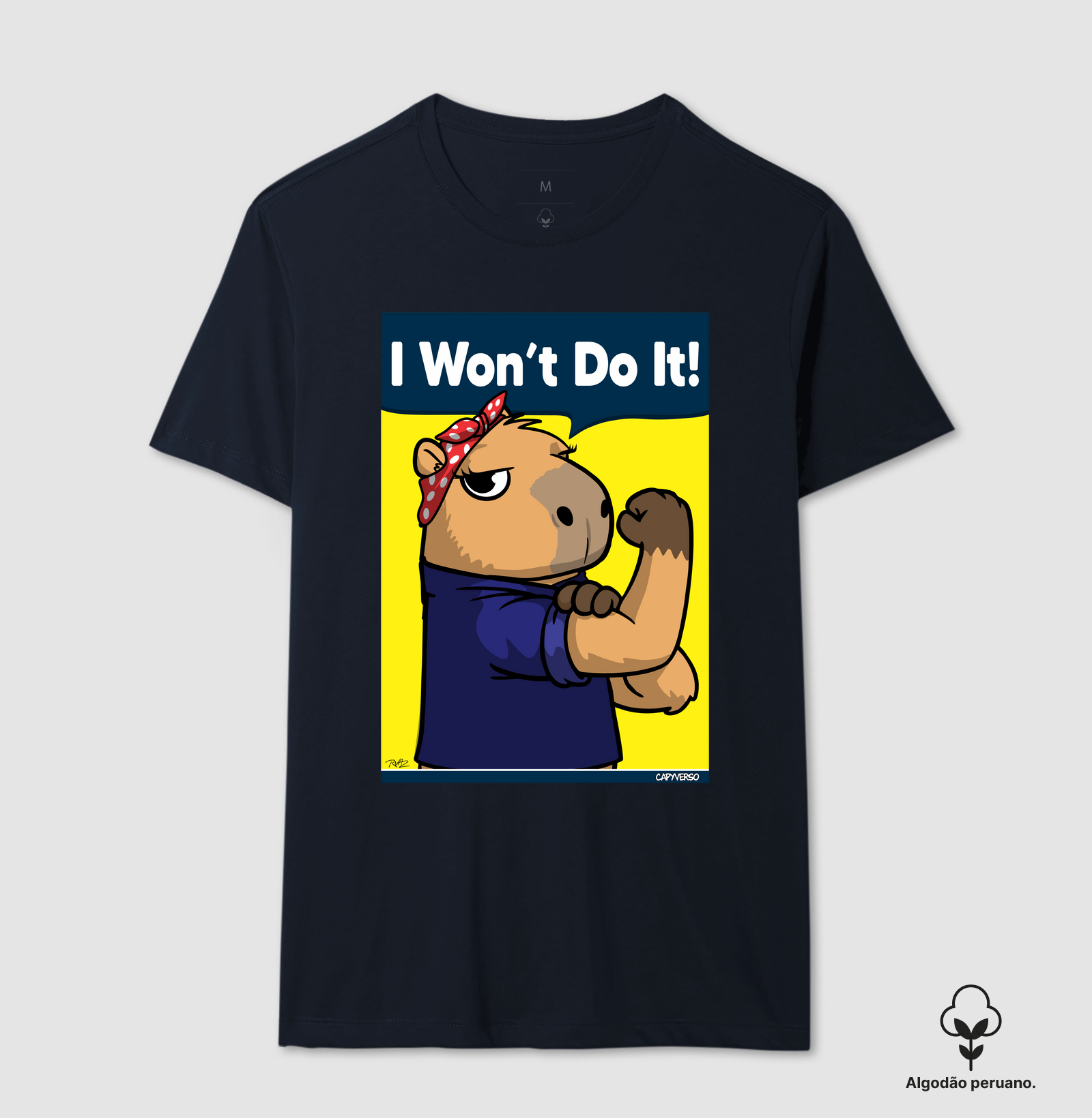 Camiseta Capivara I won’t do it! - Imagem 7