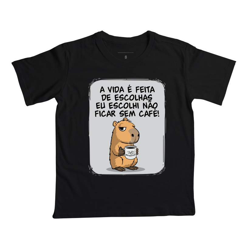 Camiseta Capivara Café - Imagem 4
